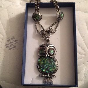 owl necklace